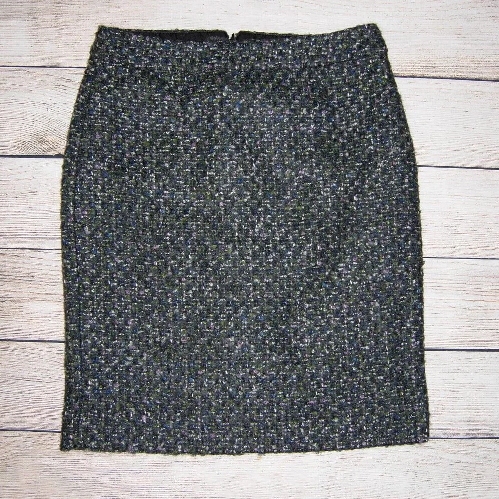 J Crew Wool Blend Pencil Skirt 2
